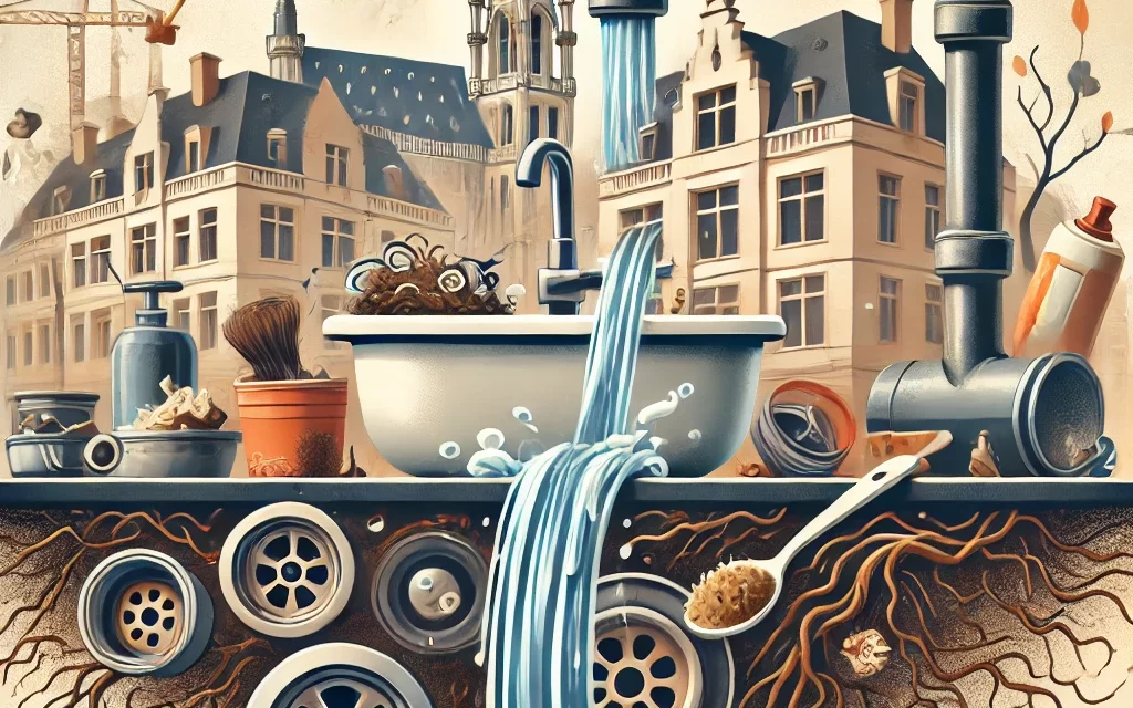 Quelles Sont les Causes Courantes des Canalisations Bouchées à Bruxelles ?